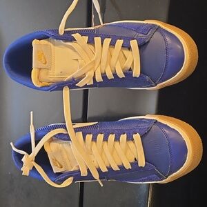 Nike Royal Blue and White Blazers